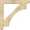 Ekena Millwork Westlake Craftsman Rough Sawn Bracket w/ Offset Brace, Douglas Fir, 6"W x 36"D x 36"H BKT0604X36X36WTL04RDF - alternate 2